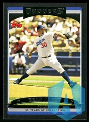 2006 Topps Black #196 Brad Penny 35/55 Los Angeles Dodgers